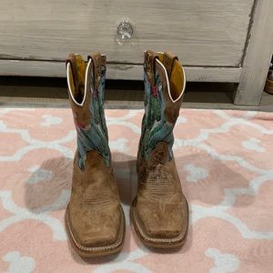 Girls tin haul cowgirl boots